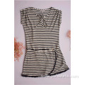 Women Striped Round Neck Dress